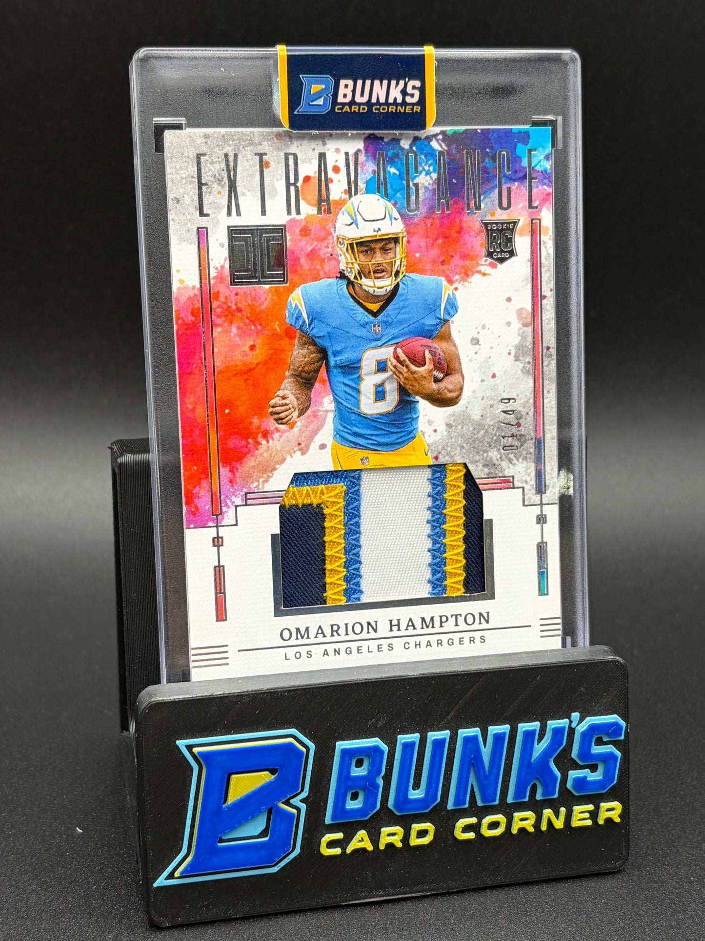2025 Omarion Hampton Impeccable Extravagance Patch 1/49