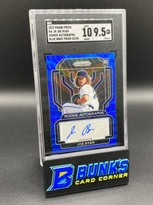 2022 Joe Ryan Rookie Auto. Blue Donut Circles 25/50 SGC 10/9.5