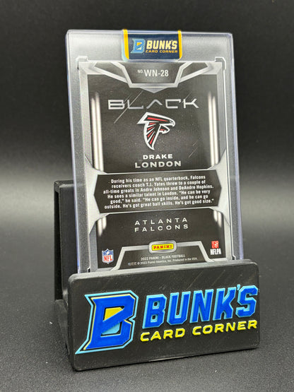 2022 Drake London Black RC