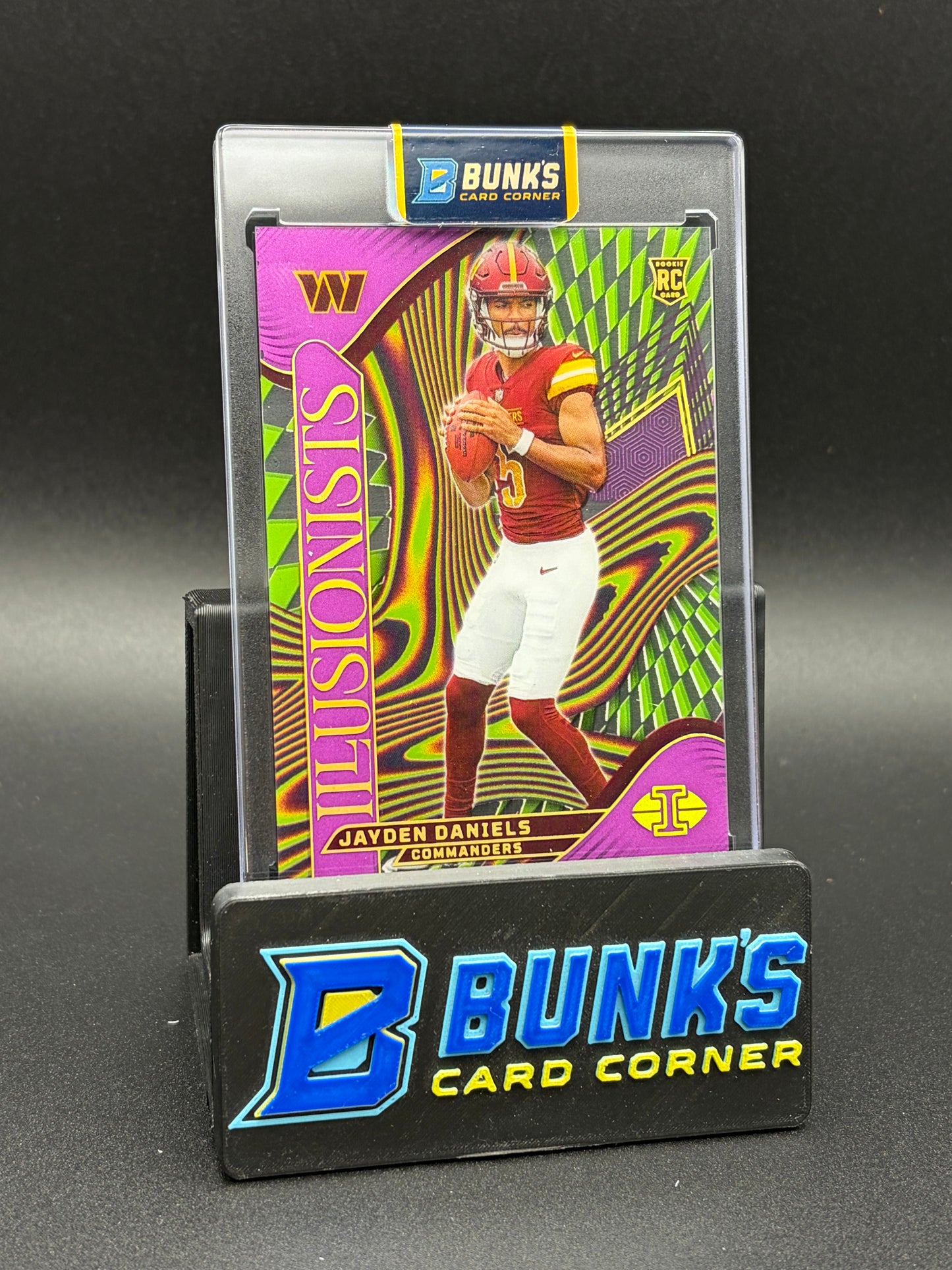 2024 Jayden Daniels Illusionists Panini 50/50 RC