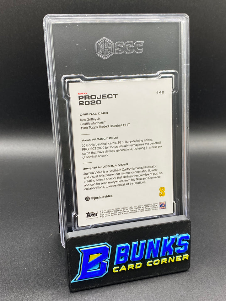 2020 Ken Griffey Jr. Joshua Vides SGC 9.5