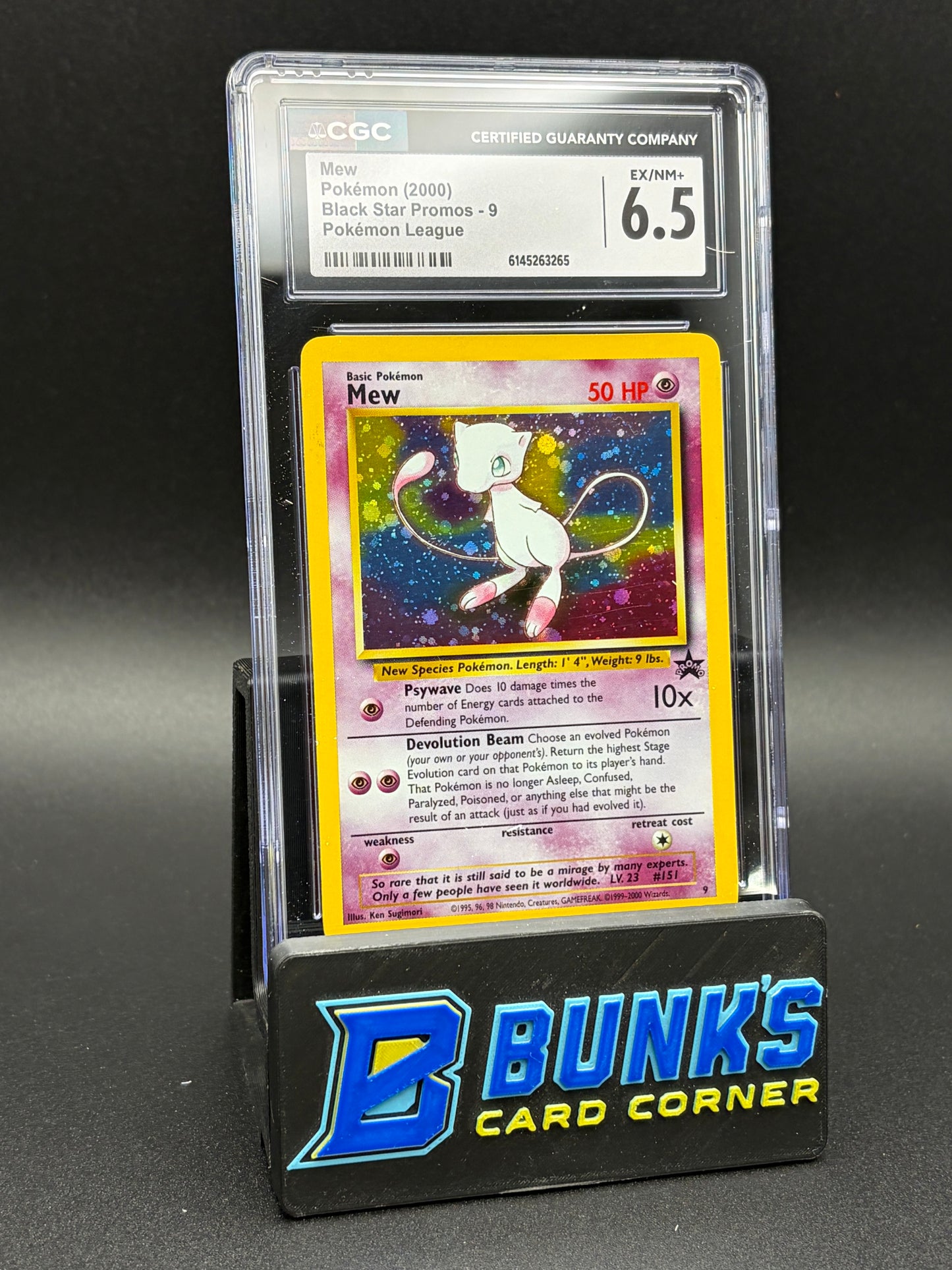 Mew Promo CGC 6.5