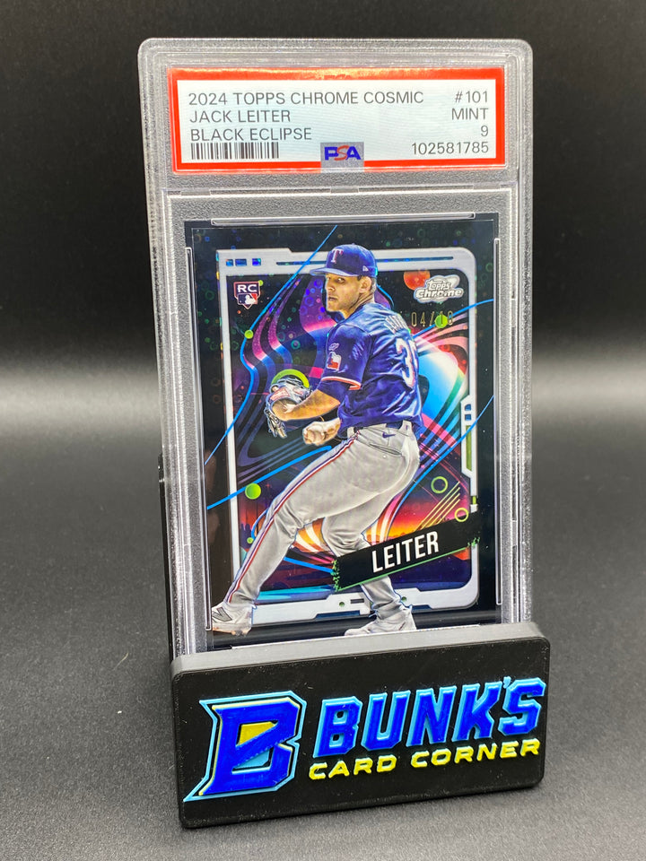 2024 Jack Leiter Black Eclipse PSA 9