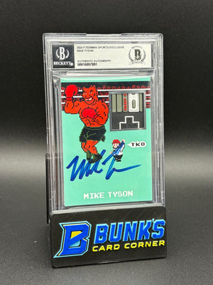 2024 Mike Tyson Sports Exclusive AU Auto Beckett
