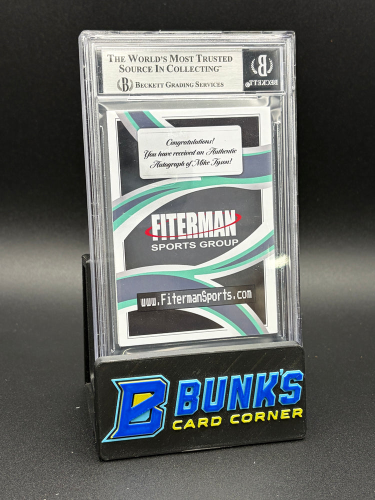 2024 Mike Tyson Sports Exclusive AU Auto Beckett