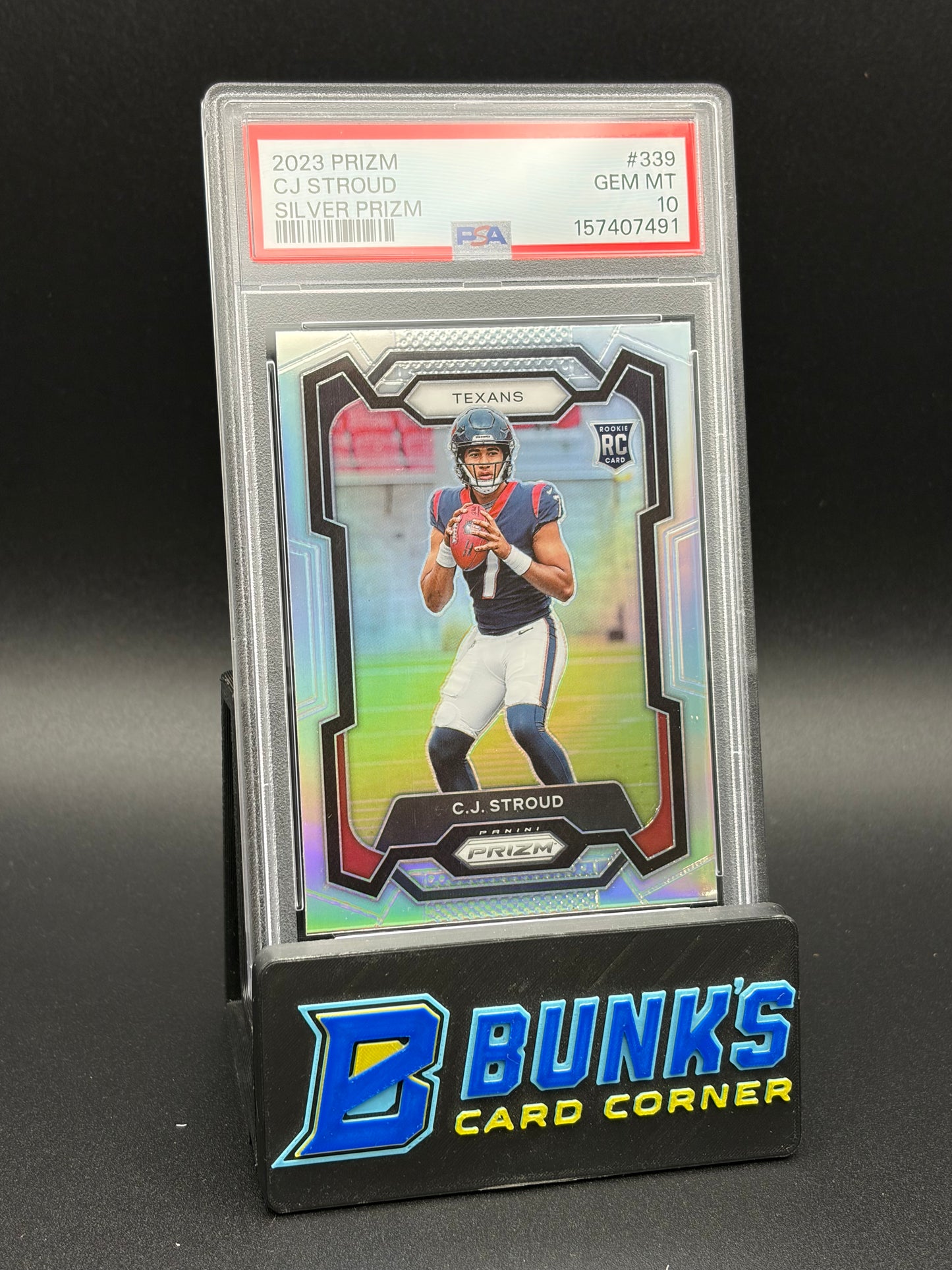 2023 CJ Stroud SIlver Prizm PSA 10 RC