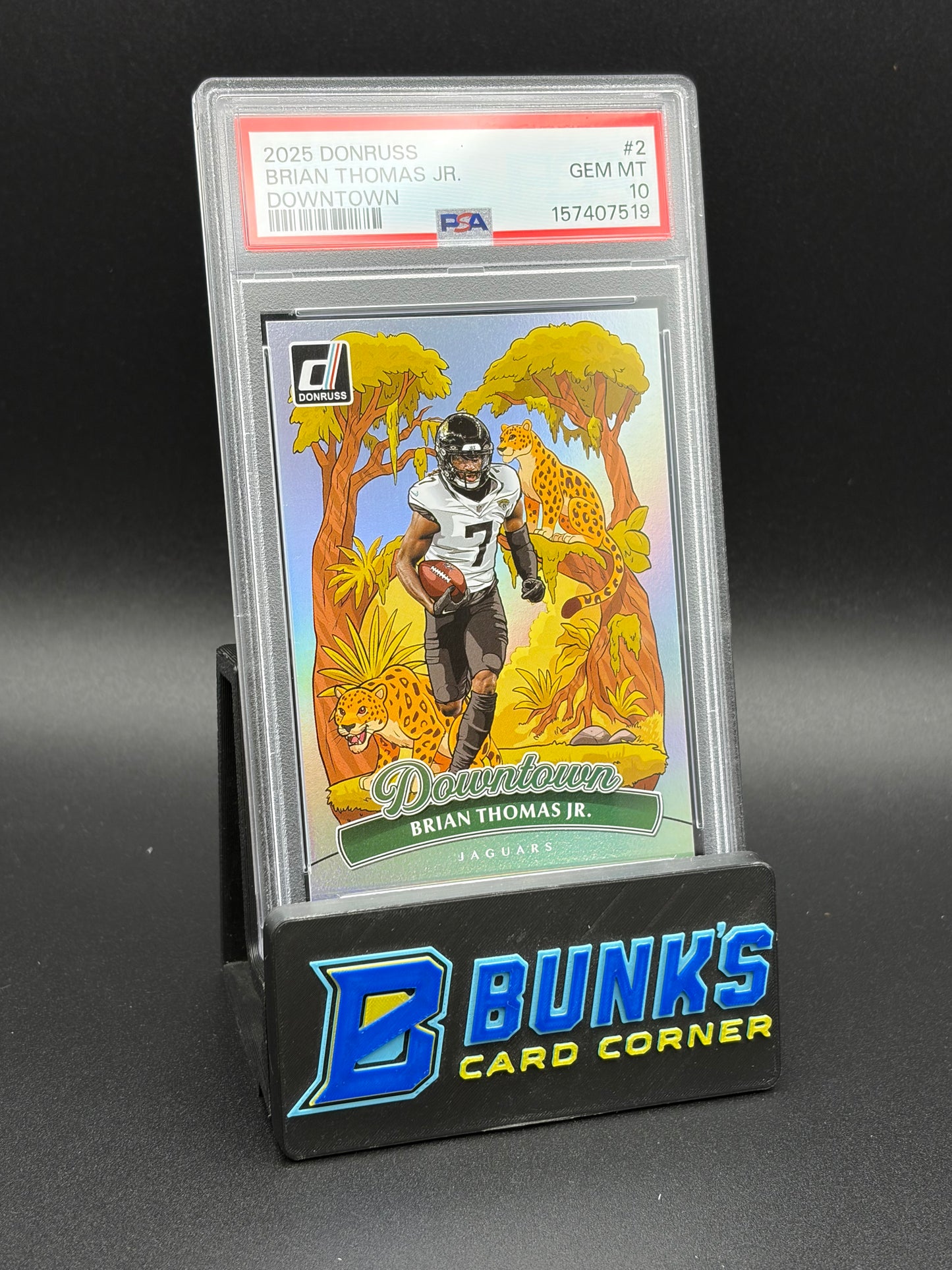 2025 Brian Thomas Jr Downtown PSA 10