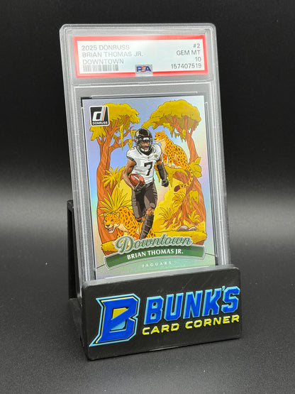 2025 Brian Thomas Jr Downtown PSA 10