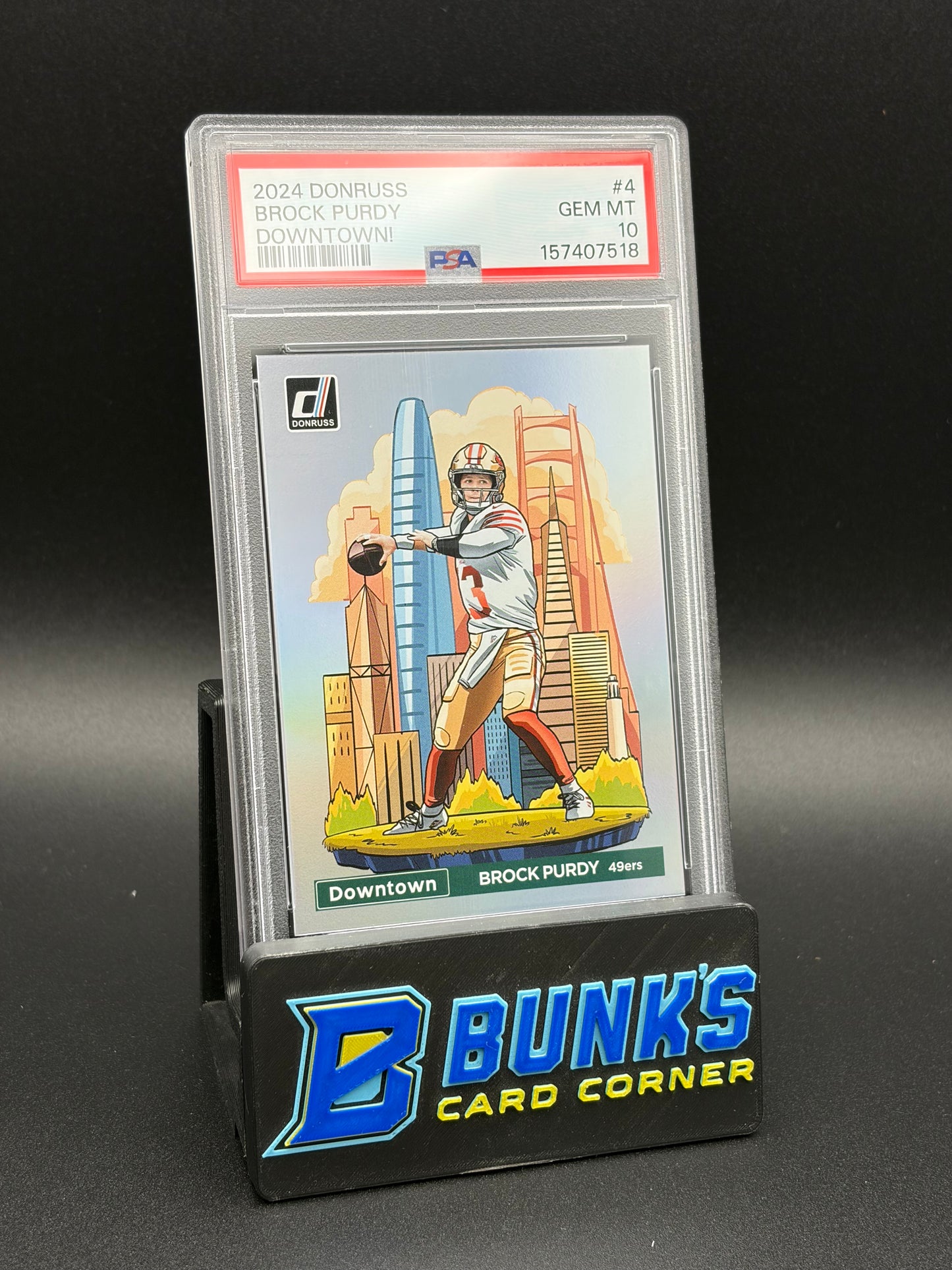 2024 Brock Purdy Downtown PSA 10