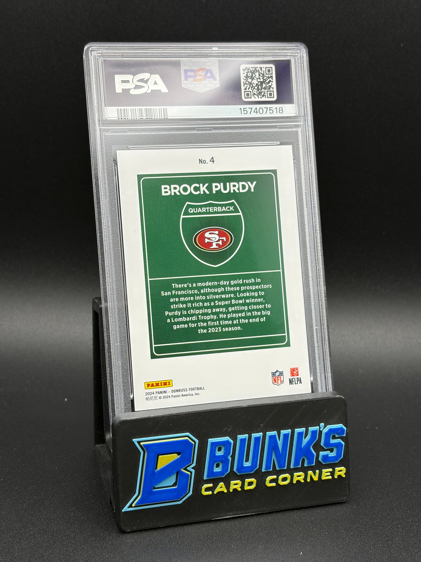 2024 Brock Purdy Downtown PSA 10