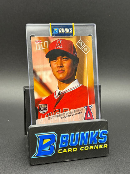 2017 Shohei Ohtani International Signing Topps Now