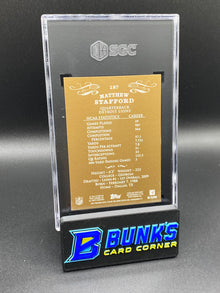 2009 Matthew Stafford SGC 9.5