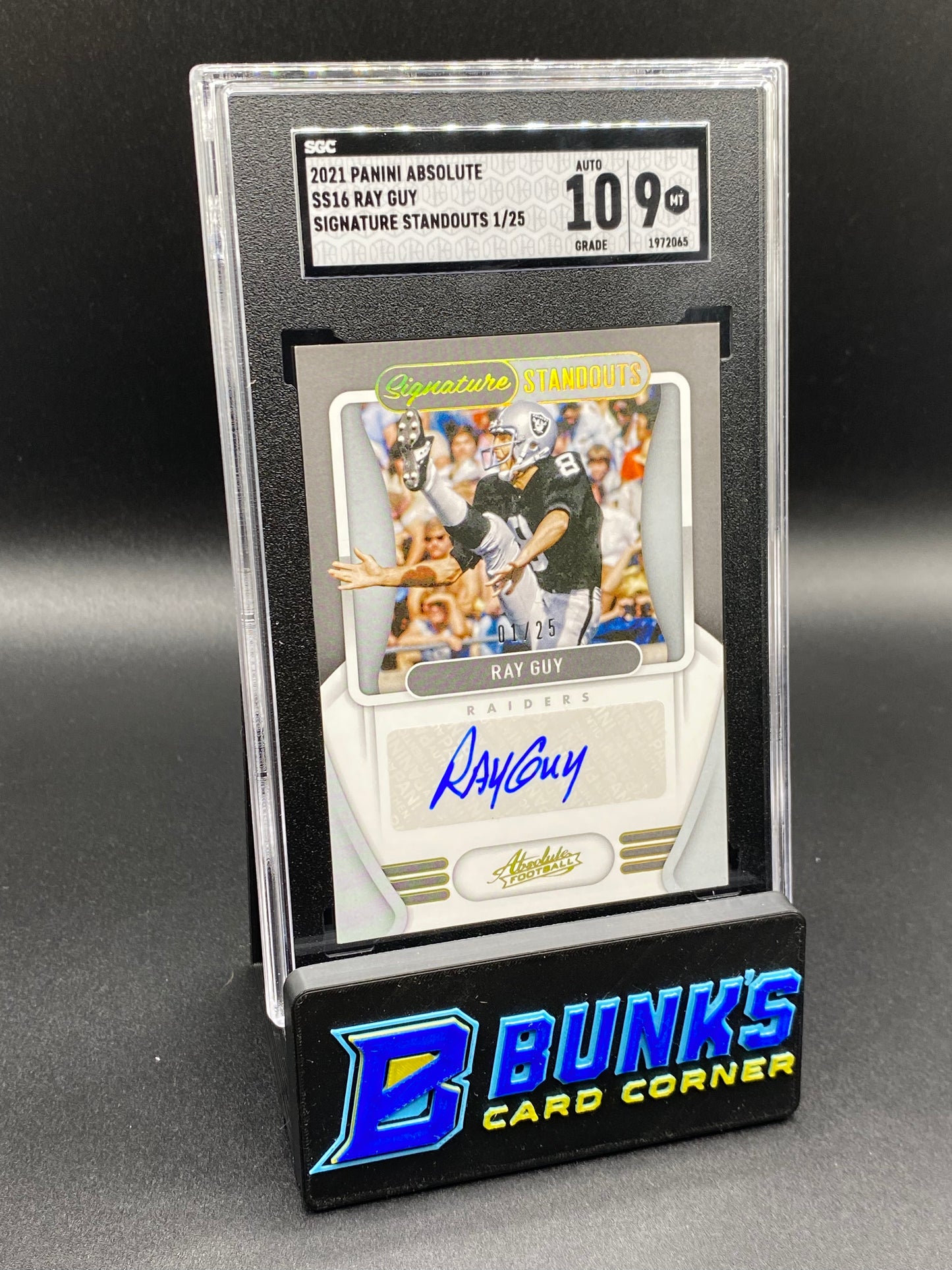 2021 Ray Guy Sig. Standouts 1/25 SGC 10/9