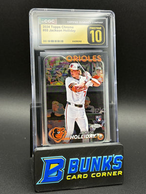 2024 Jackson Holliday Topps Chrome CGC Pristine 10 RC