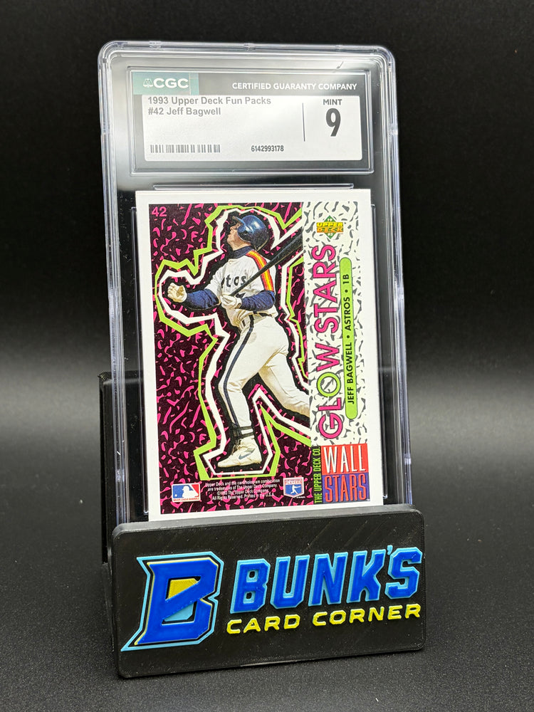 1993 Jeff Bagwell Upper Deck Fun Packs CGC 9