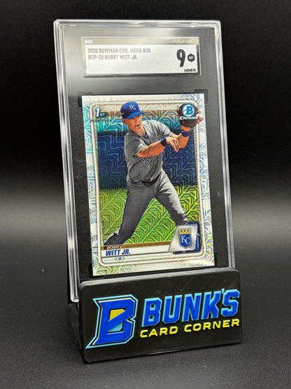 2020 Bobby Witt Jr Bowman Mega Box SGC 9