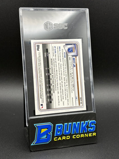2020 Bobby Witt Jr Bowman Mega Box SGC 9