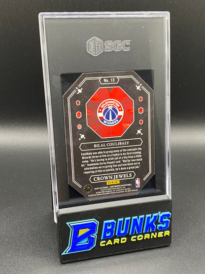 2023-24 Bilal Coulibaly Crown Jewels SGC 9.5