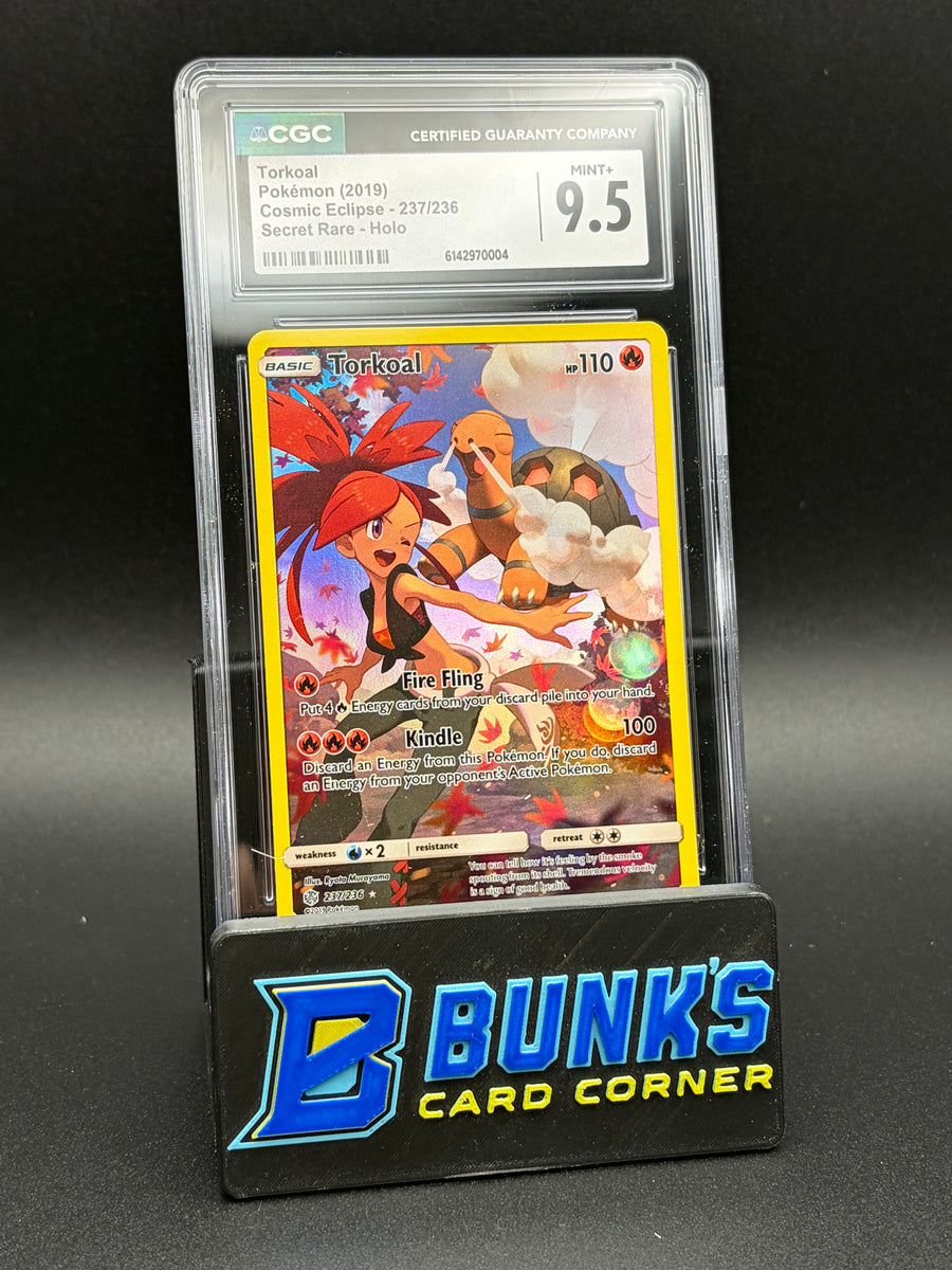 Torkoal Secret Rare Holo CGC 9.5