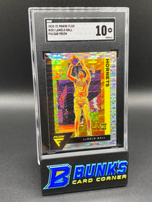 2020-21 Lamelo Ball Pulsar Prizm SGC 10
