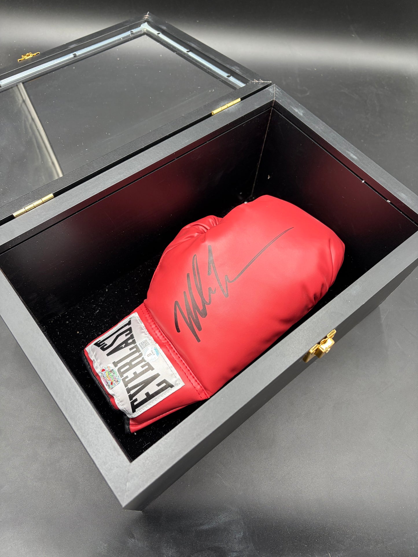 Mike Tyson Signed Glove Beckett Certified