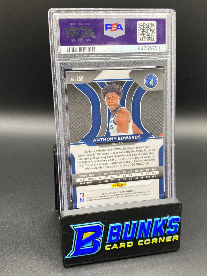 2020 Anthony Edwards PSA 9