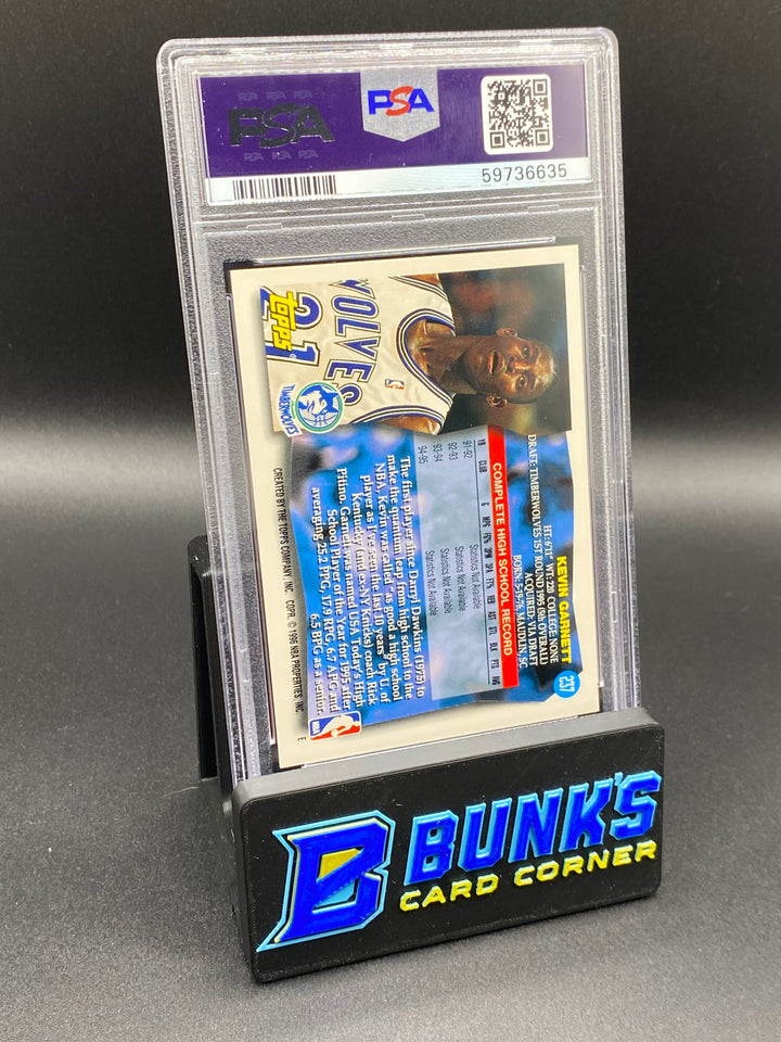 1995 Kevin Garnett PSA 9