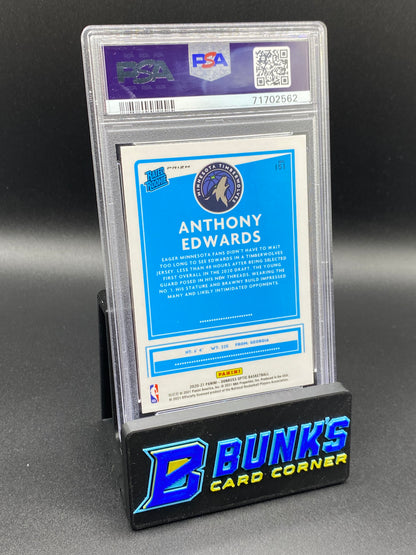 2020 Anthony Edwards Purple PSA 9