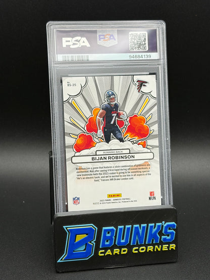 2023 Bijan Robinson Bomb Squad Holo PSA 10 20/100