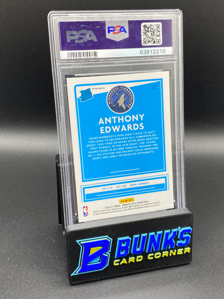 2020  Anthony Edwards Fanatics Box Set PSA 10