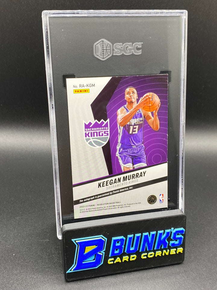2022-23 Keegan Murray Rookie Auto. SGC 10/9.5