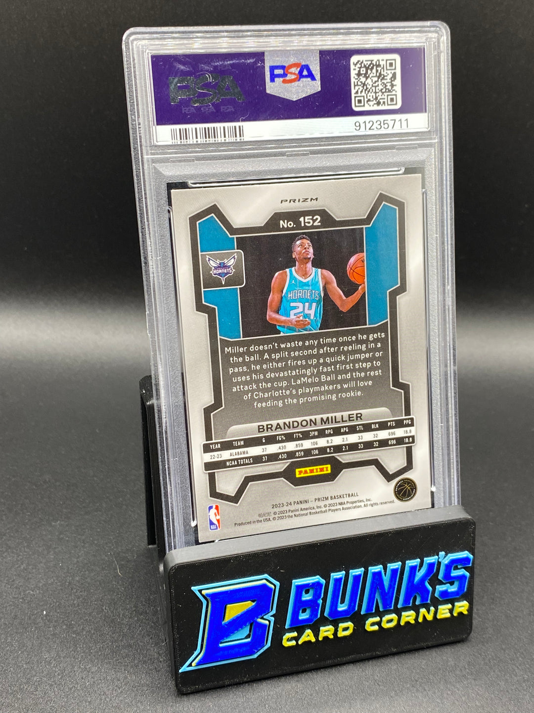 2023 Brandon Miller Silver PSA 9