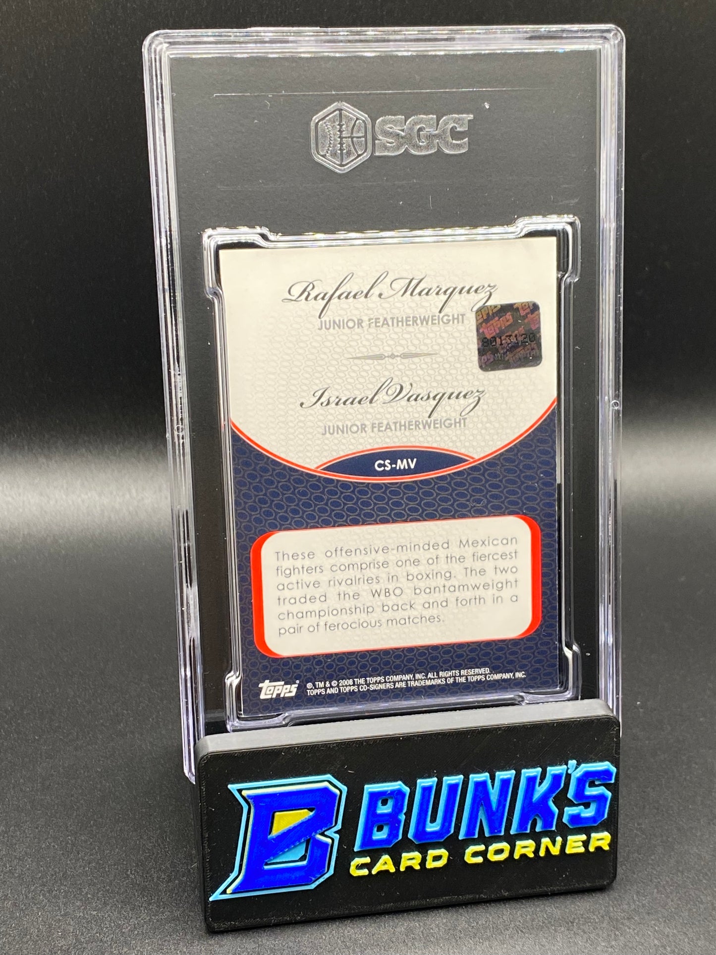 2006 Marquez/Vasquez Dual Autos. SGC 10/8.5
