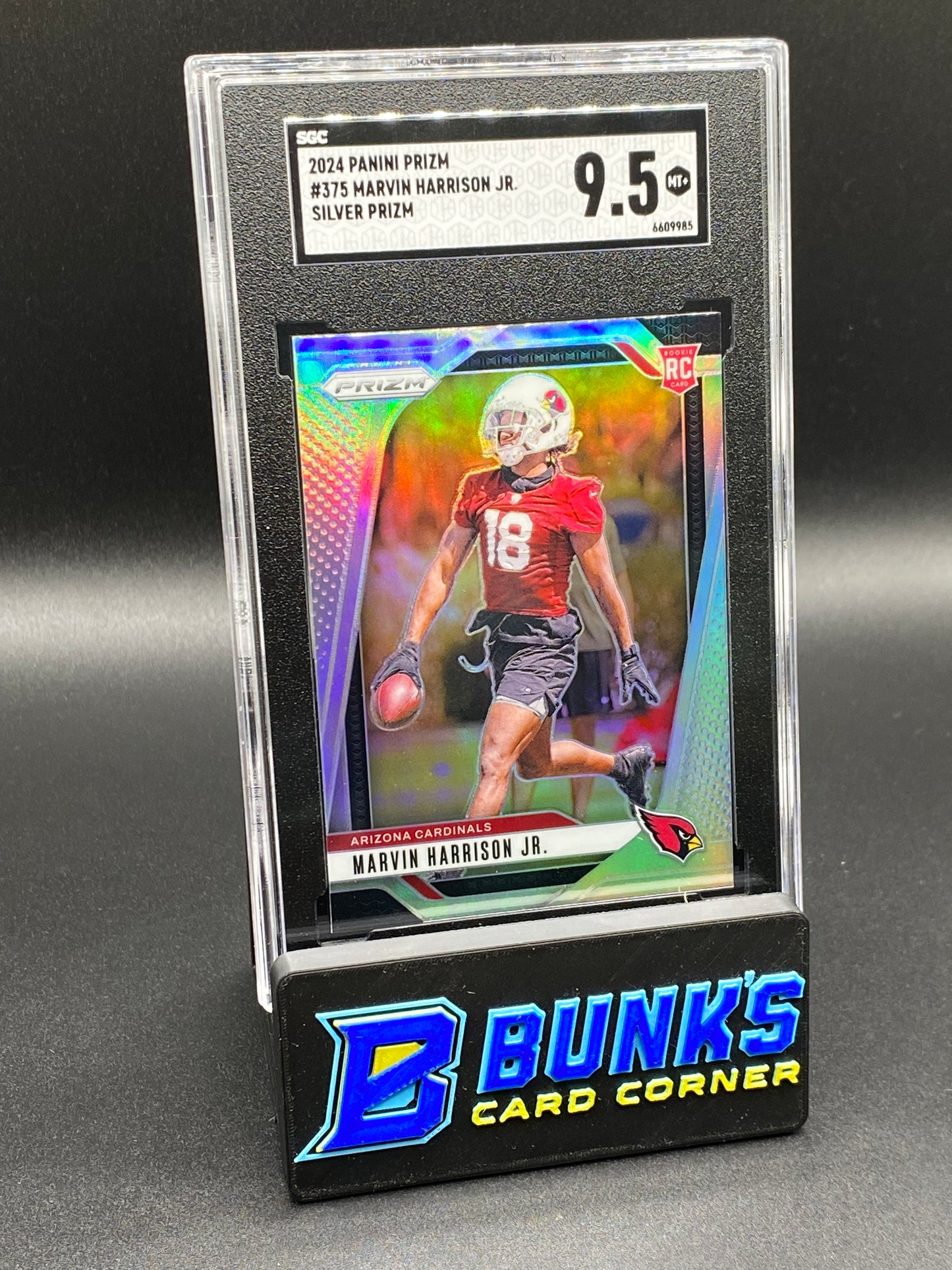 2024 Marvin Harrison Jr. Silver Prizm SGC 9.5