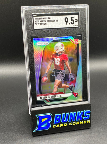 2024 Marvin Harrison Jr. Silver Prizm SGC 9.5