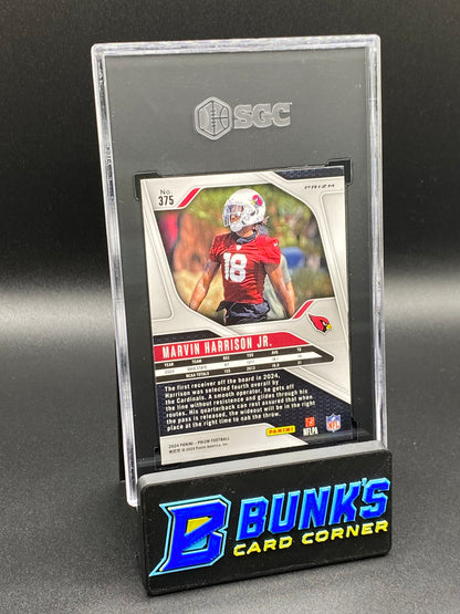 2024 Marvin Harrison Jr. Silver Prizm SGC 9.5
