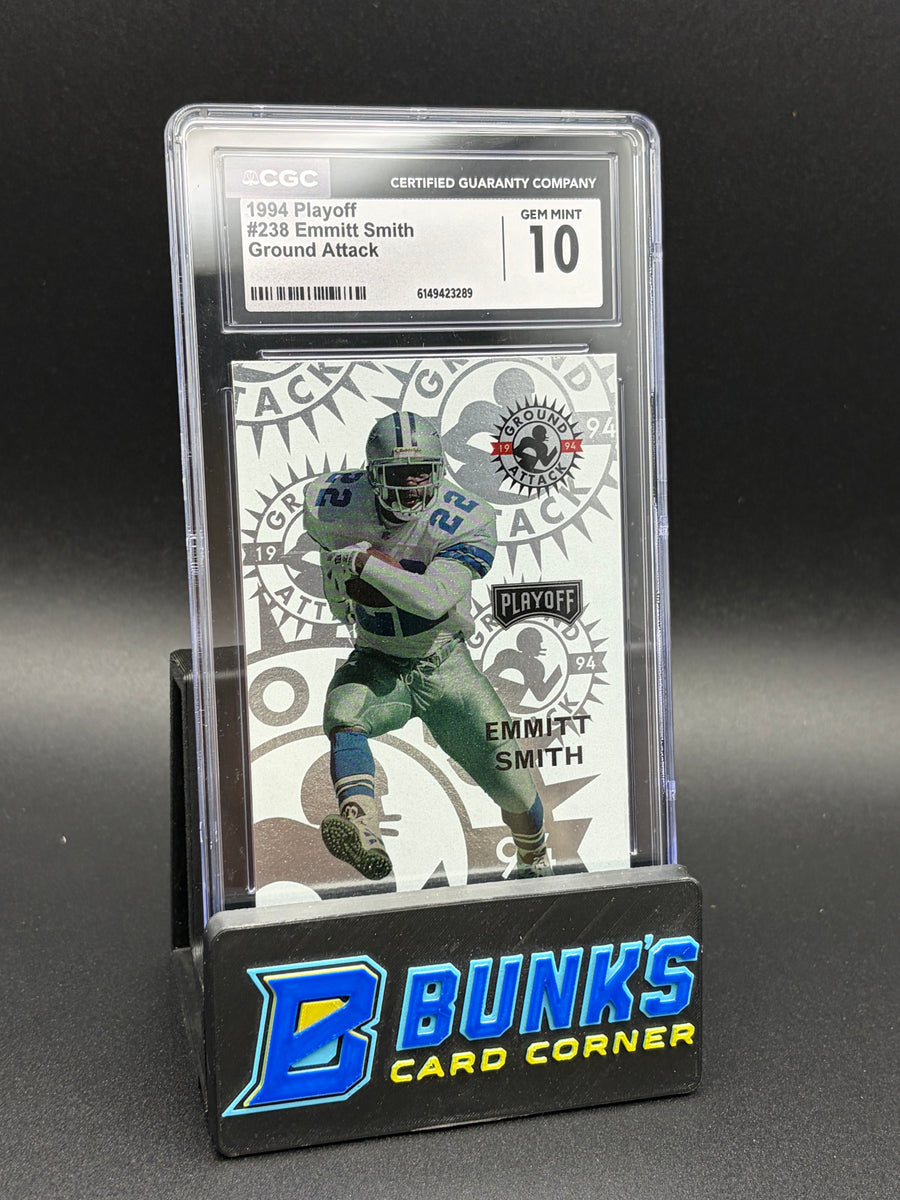1994 Emmitt Smith Ground Attack Playoff CGC 10