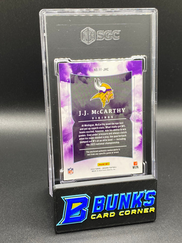2024 JJ McCarthy Future Fabrics 72/99 SGC 9