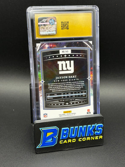 2025 Jaxson Dart Silver Origins CGC Pristine 10 RC 3/75