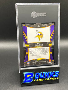 2019 Kirk Cousins White Die-Cut Prizm 21/35 SGC 9.5