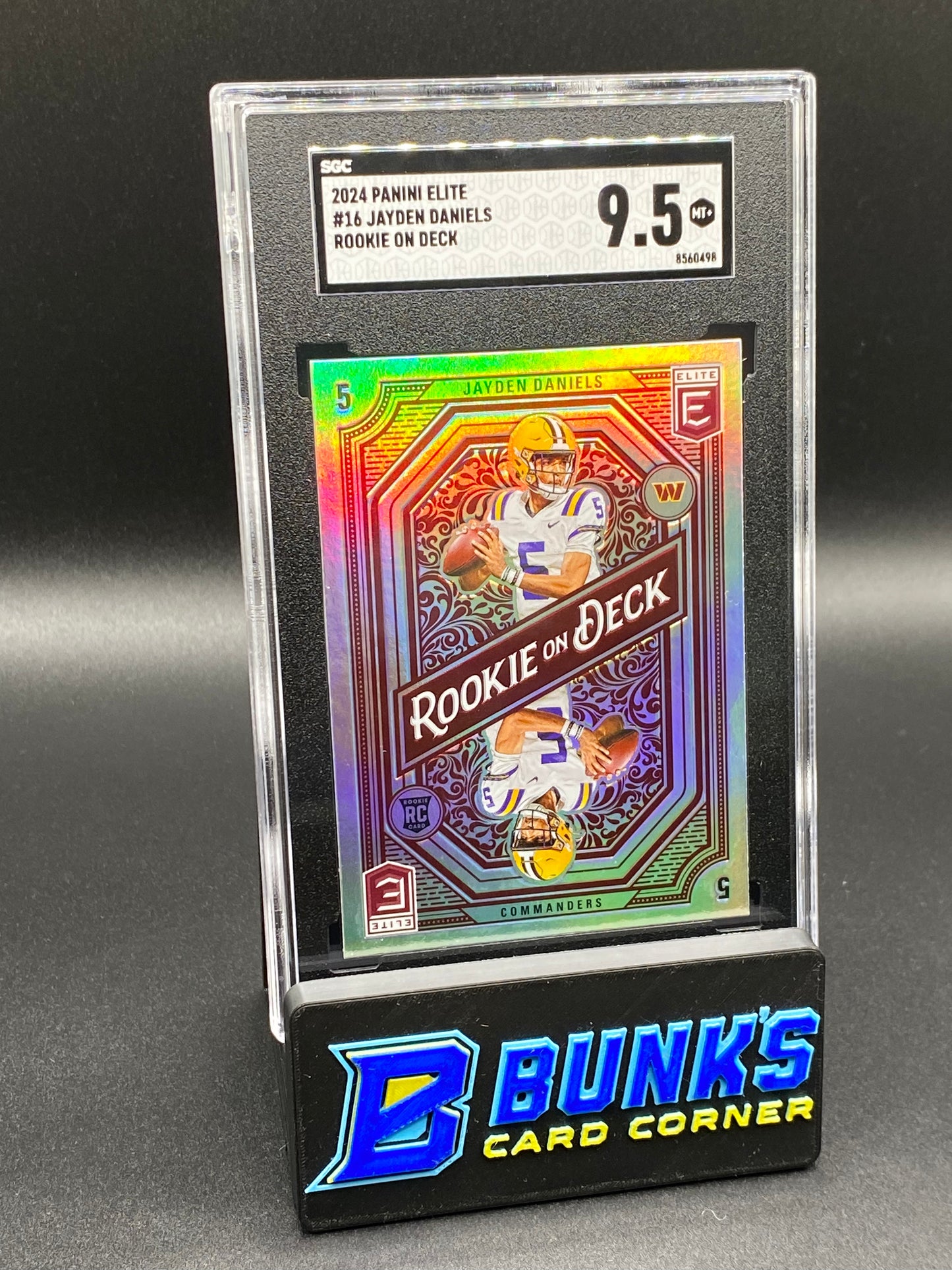 2024 Jayden Daniels Rookie On Deck SGC 9.5