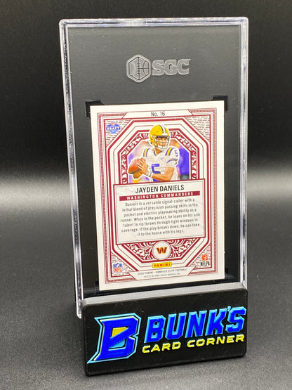 2024 Jayden Daniels Rookie On Deck SGC 9.5