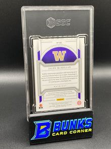 2024 Jalen McMillan College Material Sig. Silver 17/39 SGC 10/9.5