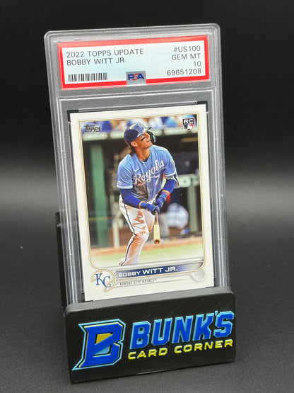 2022 Bobby Witt Jr Topps Update PSA 10 RC