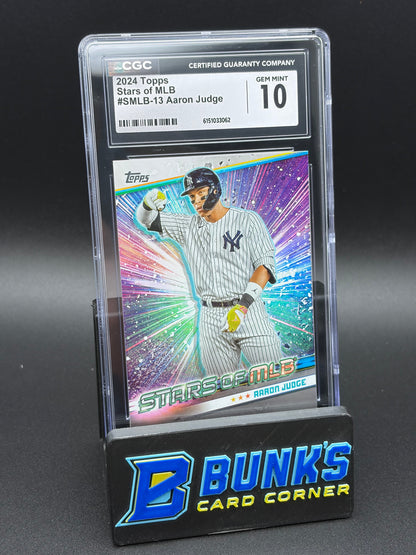 2024 Aaron Judge Stars of MLB Topps CGC 10