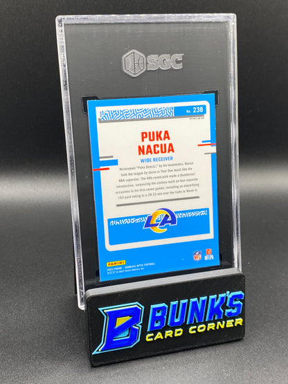 2023 Puka Nacua Holo Prizm SGC 10