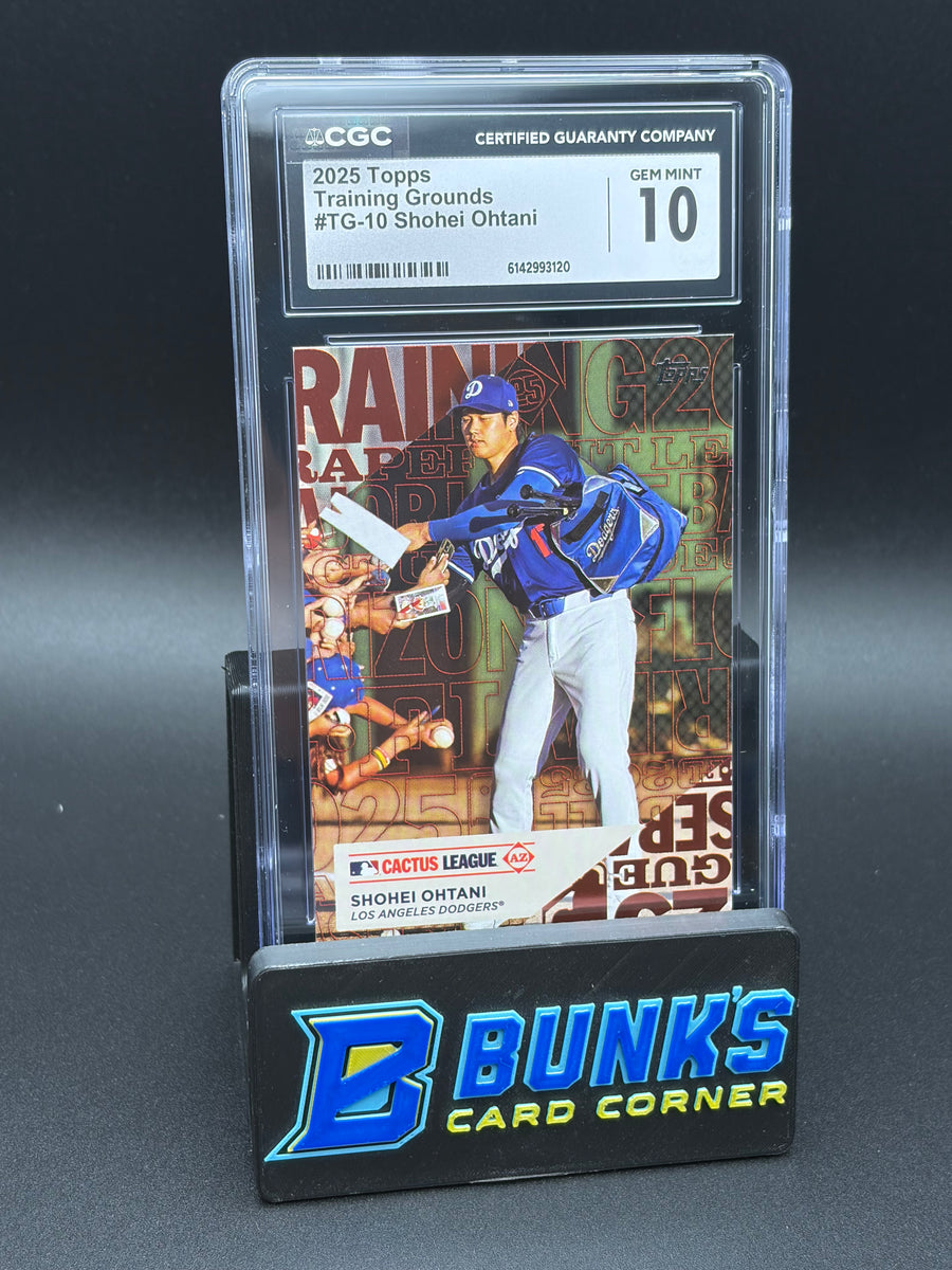 2025 Shohei Ohtani Training Grounds Topps CGC 10