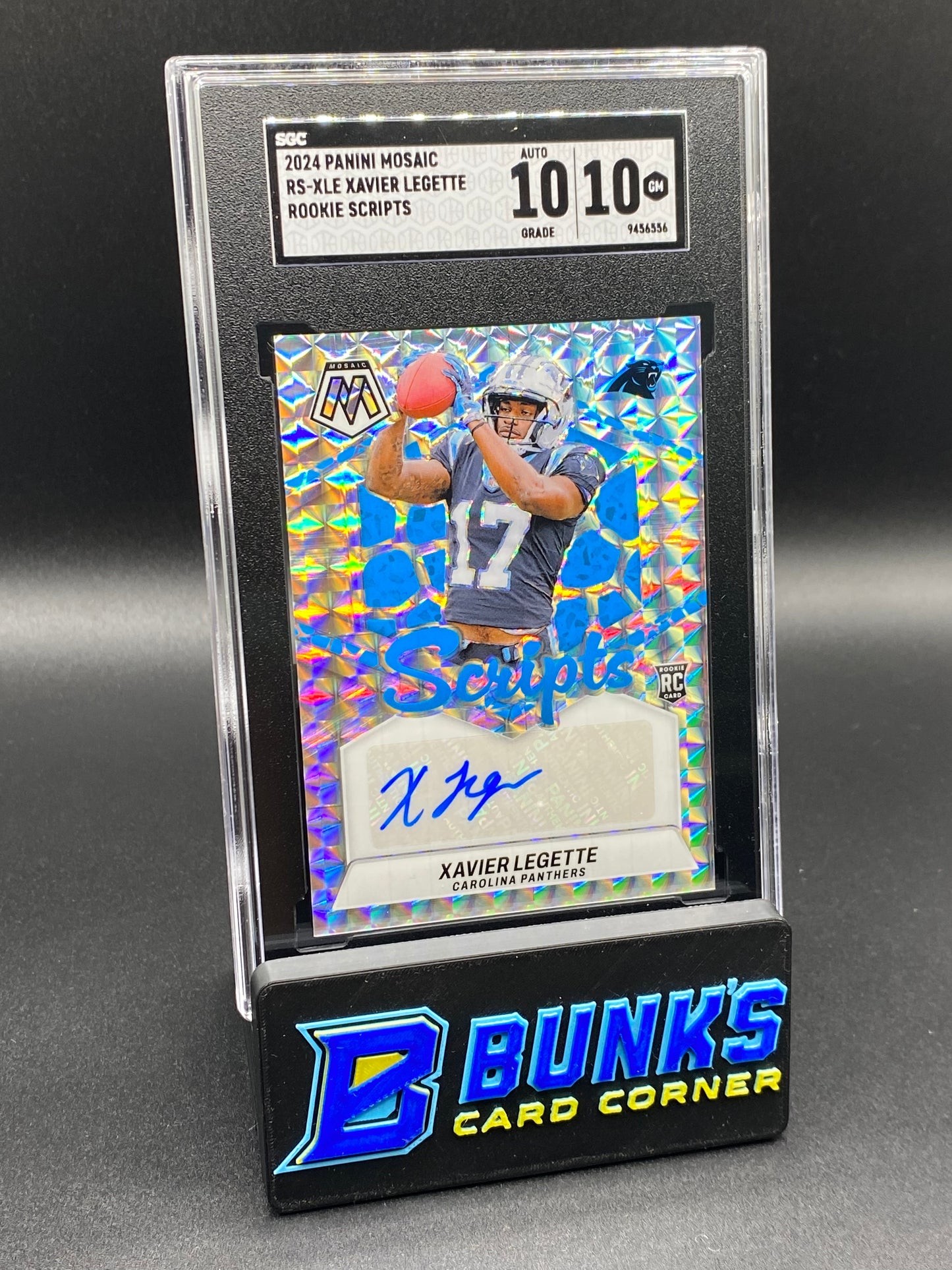 2024 Xavier Legette Rookie Scripts SGC 10/10
