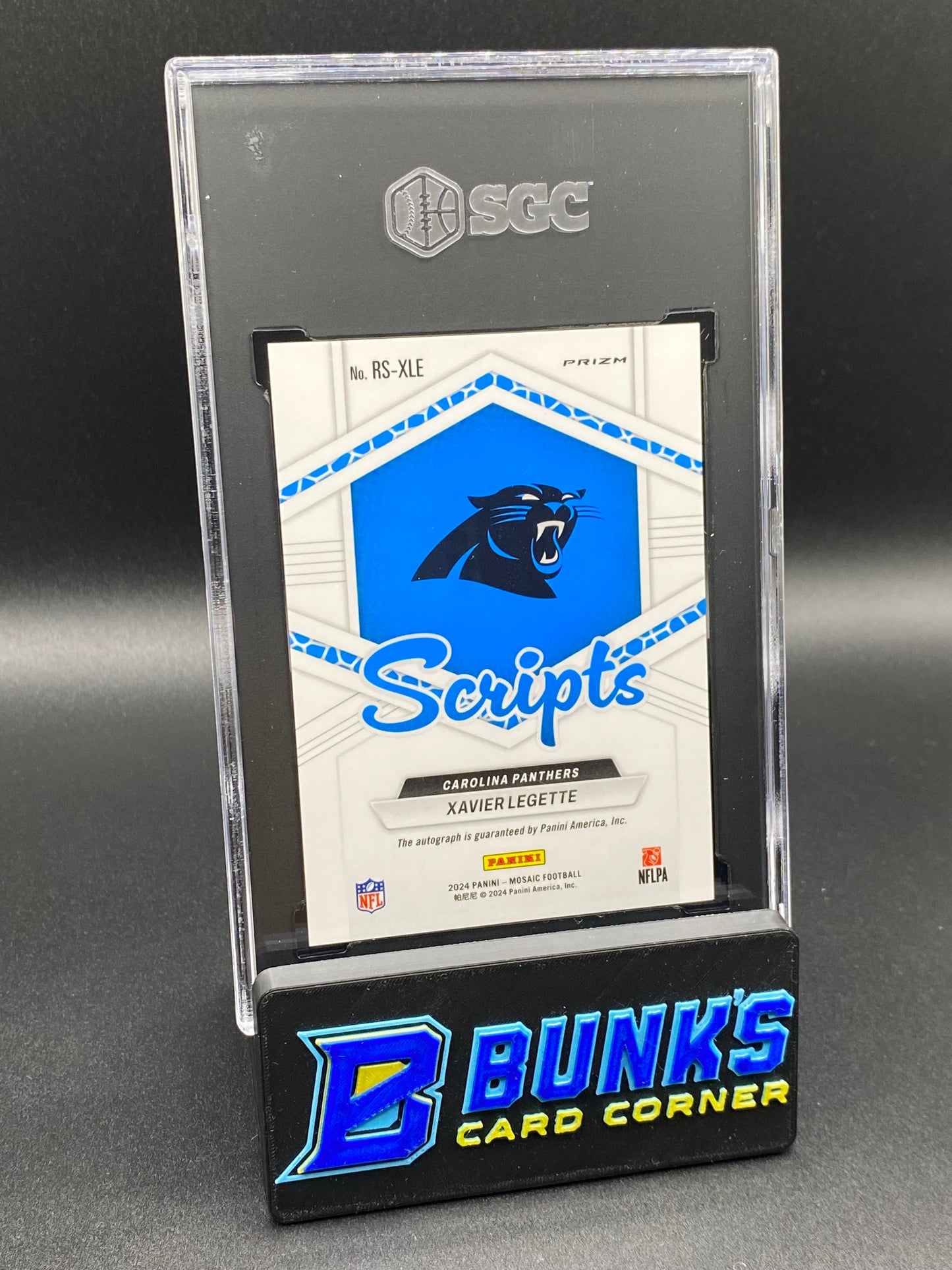 2024 Xavier Legette Rookie Scripts SGC 10/10