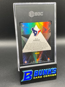 2023 CJ Stroud Prizmatic Green Wave Prizm SGC 10